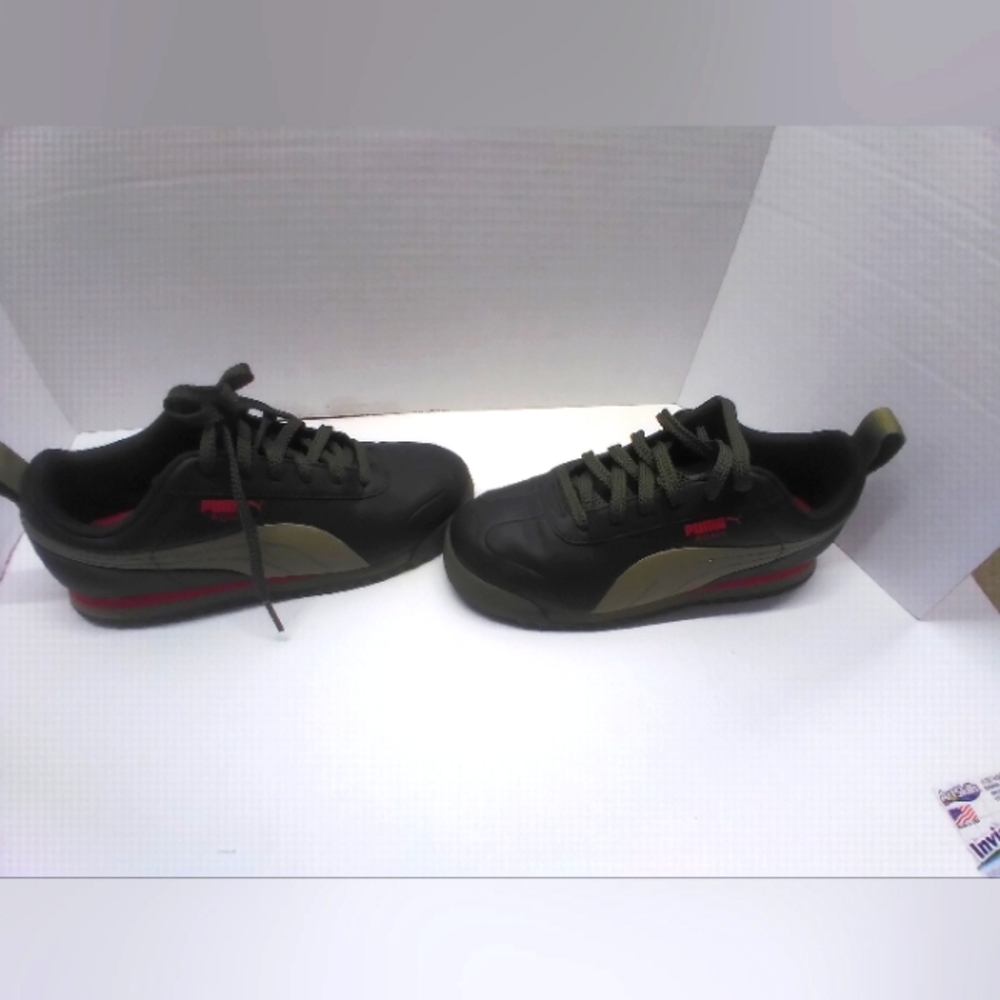 Puma Kids Boys Roma Tipoff Sneakers Shoes Casual - Black